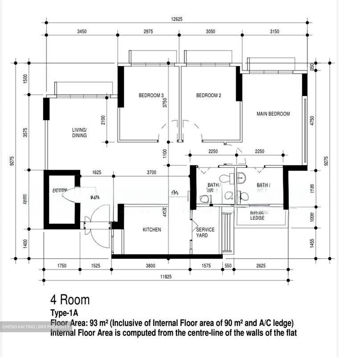 Blk 114B Alkaff Oasis (Toa Payoh), HDB 4 Rooms #559748401